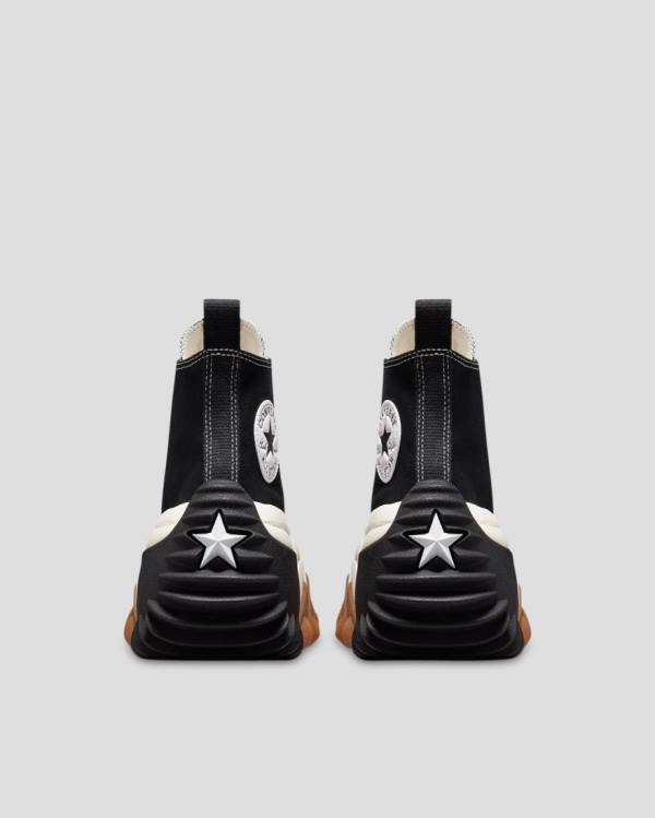 Boty Vysoké Converse Run Star Motion Platformyě Černé | CV-398NTO