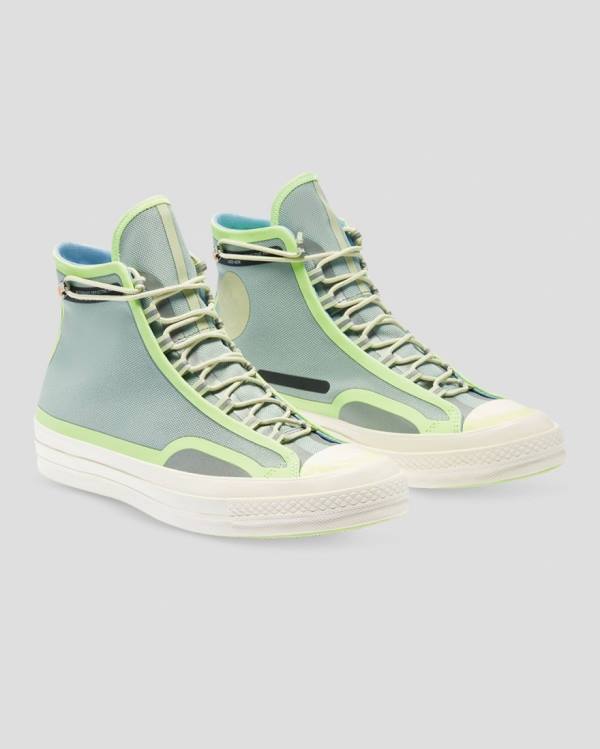 Boty Vysoké Converse Seam Tape Chuck 70 Zelene | CV-123YZB