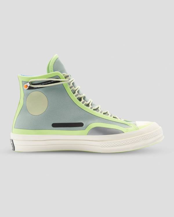 Boty Vysoké Converse Seam Tape Chuck 70 Zelene | CV-123YZB