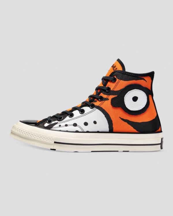 Boty Vysoké Converse Soulgoods Chuck 70 Oranžové Bílé | CV-203MPE