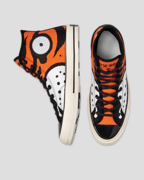 Boty Vysoké Converse Soulgoods Chuck 70 Oranžové Bílé | CV-203MPE