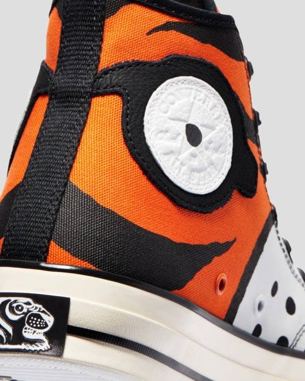 Boty Vysoké Converse Soulgoods Chuck 70 Oranžové Bílé | CV-203MPE