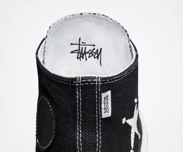 Boty Vysoké Converse Stussy Chuck 70 Černé Bílé | CV-402CBH