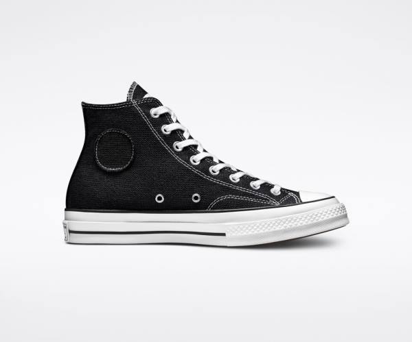 Boty Vysoké Converse Stussy Chuck 70 Černé Bílé | CV-402CBH