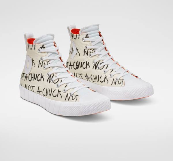 Boty Vysoké Converse UNT1TL3D Bílé | CV-159IDV