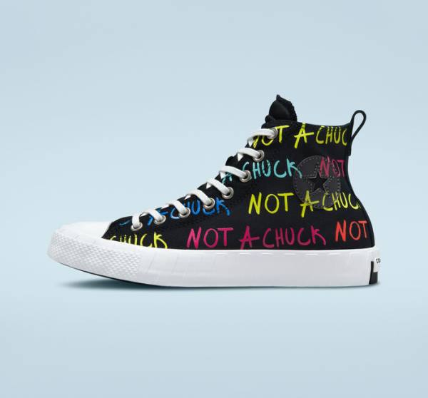 Boty Vysoké Converse UNT1TL3D Černé Bílé | CV-012VWF
