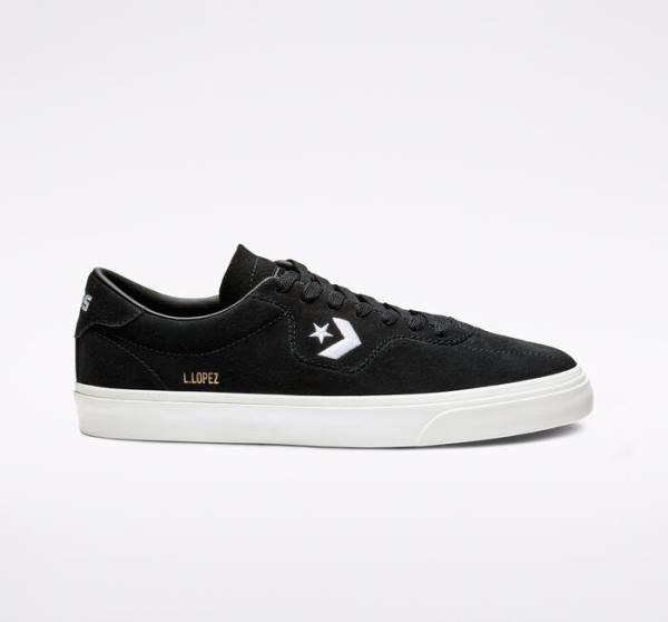 Skate Boty Converse CONS Louie Lopez Pro Černé Bílé | CV-420SUN