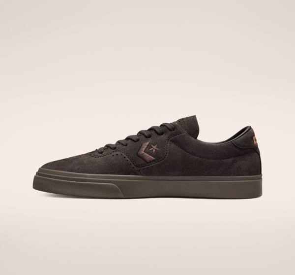 Skate Boty Converse CONS Louie Lopez Pro Nubuck Læder Káva Černé Hnědé | CV-701MWX