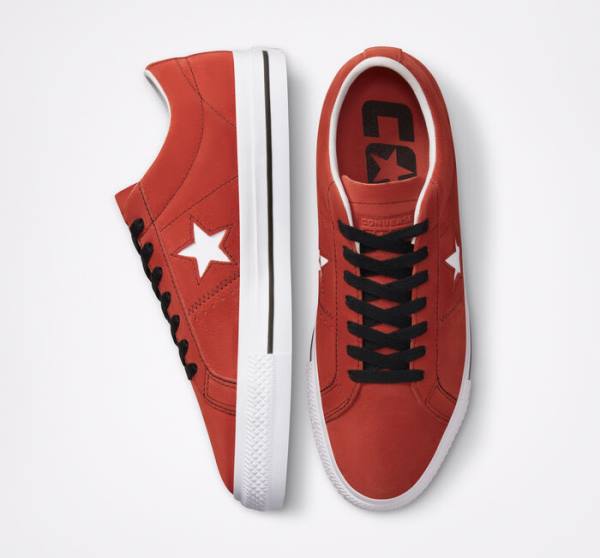 Skate Boty Converse CONS One Star Pro Semišové Černé Bílé | CV-239VUT